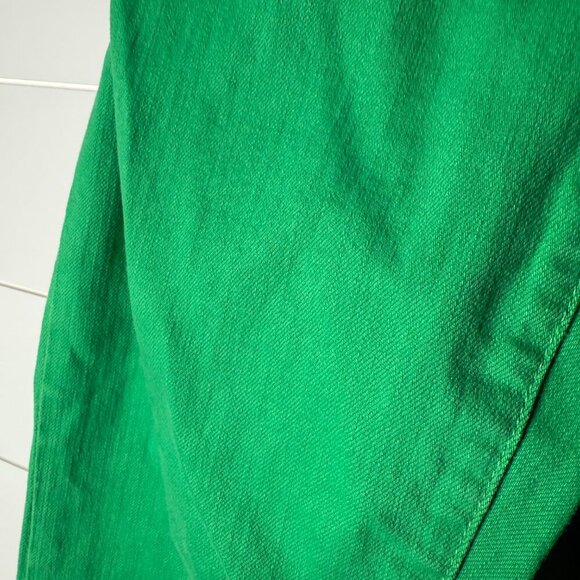LRL Lauren Jeans Ralph Lauren Lime Green Pants Modern Straight Ankle (Size 4) - Picture 3 of 8